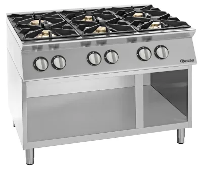 Bartscher Gasherd 900 6 Flammen OU bei uns mieten