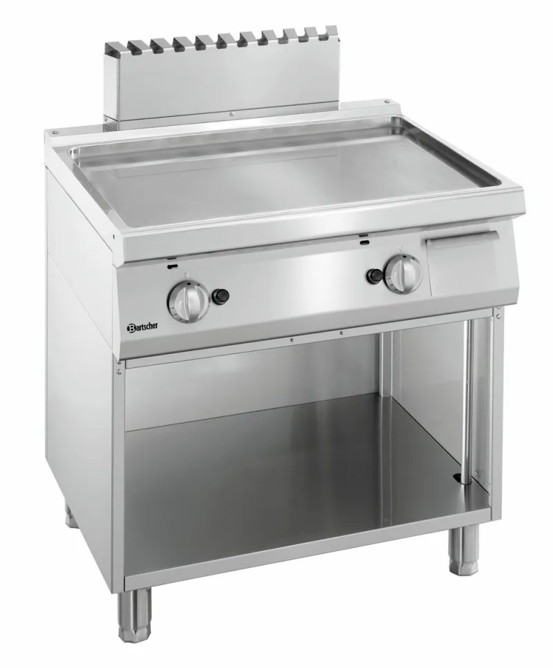 Bartscher Griddleplatte Gas 700, B800, glatt bei uns mieten