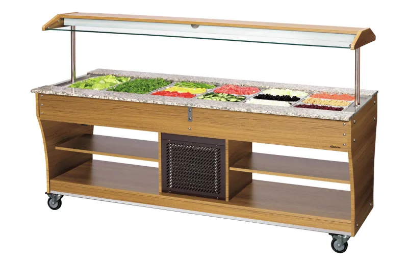 Bartscher Buffetwagen, kalt, 6x 1/1 GN als Miete