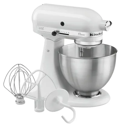 Bartscher KitchenAid 5K45SSEWH, weiß, 4,28L Mieten - Oft besser als Ratenkauf