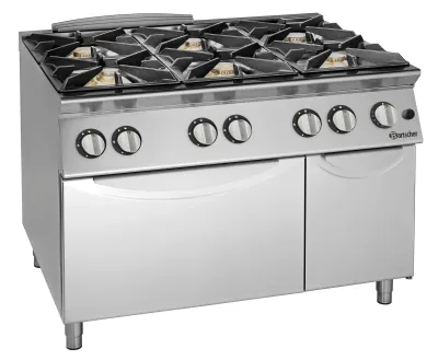 Bartscher Gasherd 900 6 Flammen GBO bei uns mieten