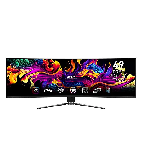 MSI MPG 491CQPDE QD-OLED, 49 Zoll Gaming-Monitor mieten