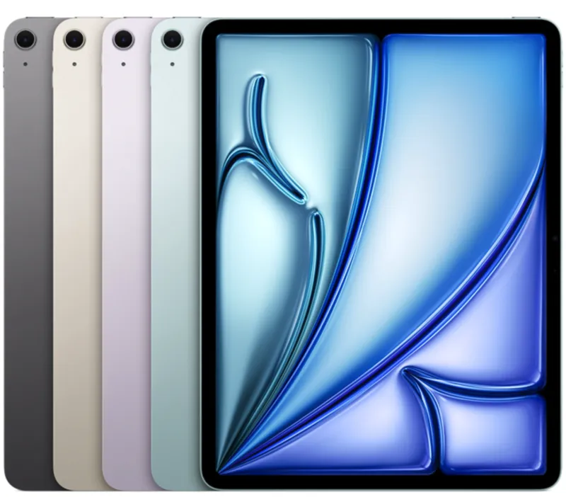 Apple iPad Air 11" 512 GB M4 mieten, in 4 Farben, neues Modell 2026