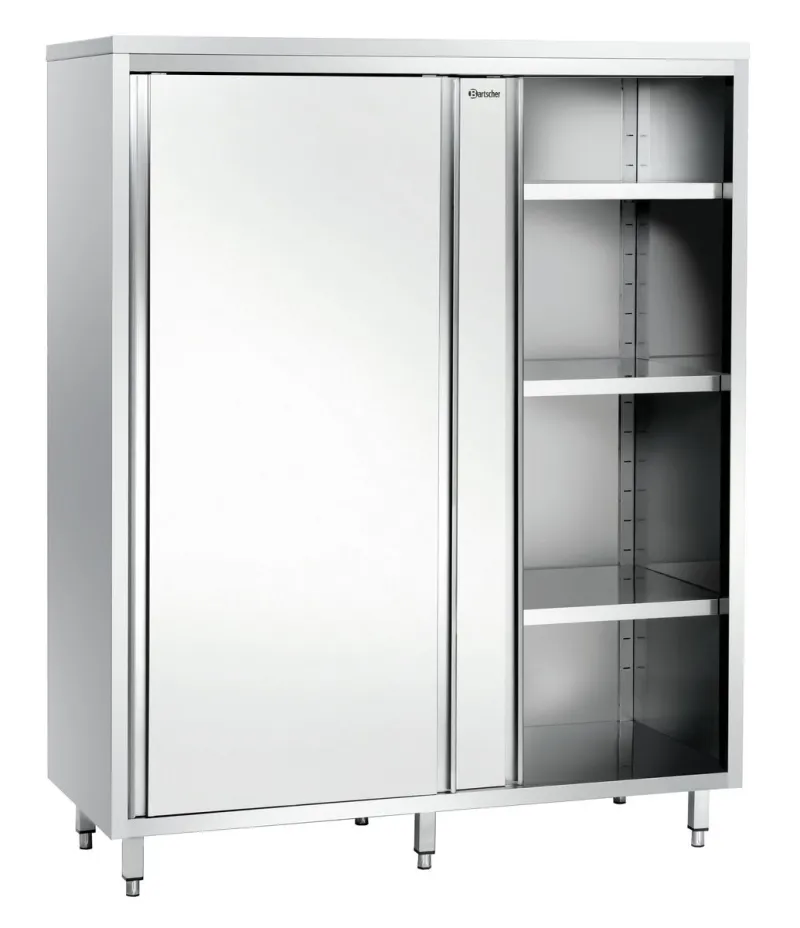 Bartscher Hochschrank 600, B1200, 2ST, CNS als Miete