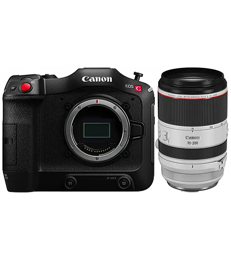 Canon EOS C70 + RF 70-200mm f2,8 L IS USM mieten