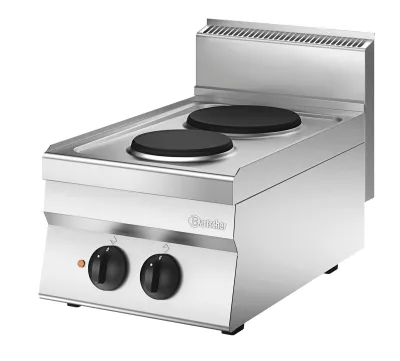 Bartscher Elektroherd 650, B400, 2PL, TG bei uns mieten