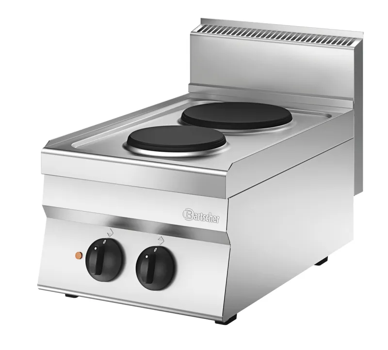 Bartscher Elektroherd 650, B400, 2PL, TG bei uns mieten