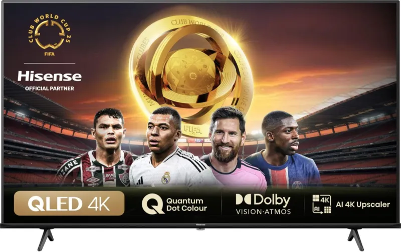 Hisense 75E77NQ, QLED-Fernseher bei uns mieten