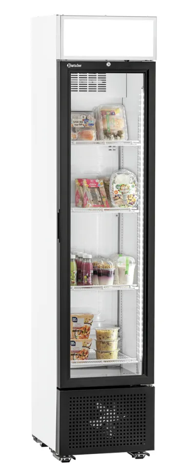 Bartscher Glastürenkühlschrank GTK1-123 als Miete