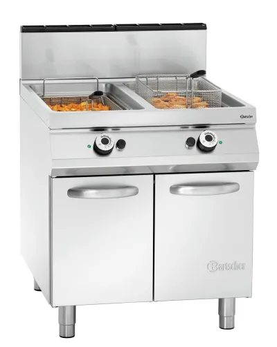 Bartscher Gas-Standfritteuse, 2 Becken mieten