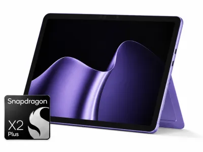 Microsoft Surface Pro 12-Zoll mieten, 2. Edition Snapdragon X2 Plus, 16GB RAM - 512GB SSD - Farbe Violett