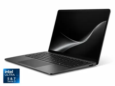Microsoft Surface Laptop 15 Zoll Business mieten, Core Ultra 5 (Serie 3), 16GB RAM - 512GB SSD - Farbe Schwarz