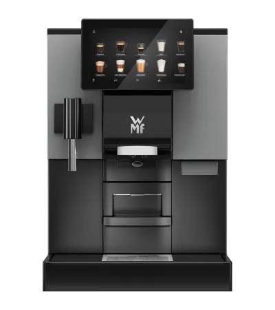 WMF Peak 50 mit Festwasseranschluss mieten, 1 Mühle und Twin-Topping, ohne Frischmilch