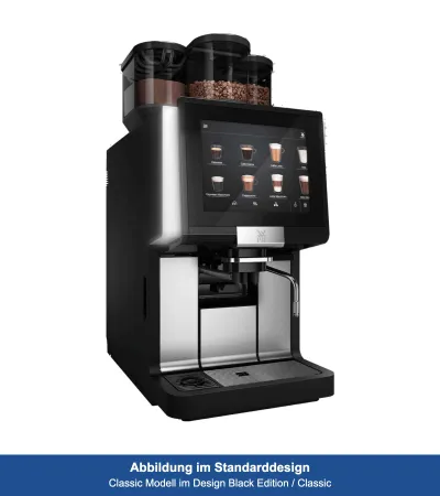 WMF 1500 S+ Classic mit Festwasseranschluss mieten, 2 Mühlen, Schokopulver und Basic Milk