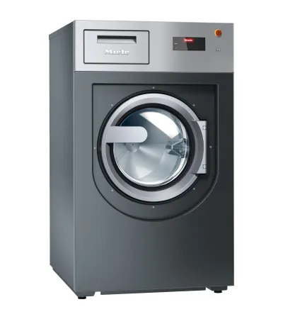Miele Gewerbewaschmaschine für Gebäudereiniger PWM 514 Mop Star [EL DV DD HS], 14 kg, Elektro, Feinlochtrommel, Eisengrau mieten