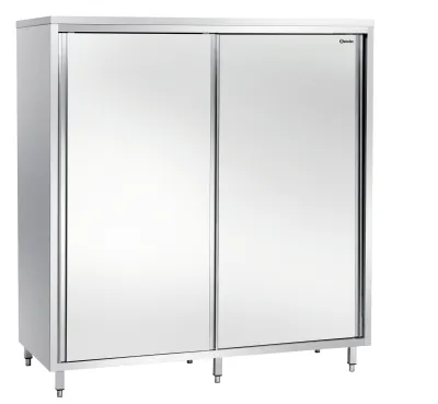 Bartscher Hochschrank 700, B1400, 2ST, CNS bei uns mieten