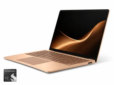 Microsoft Surface Laptop 13.8 -Zoll mieten, 8. Edition Snapdragon X2 Plus, 16GB RAM - 512GB SSD - Farbe Sand