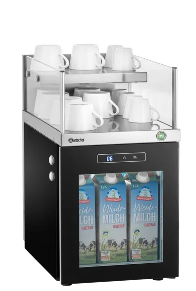 Bartscher Milchkühlschrank-Tassenwärmer-Kombi