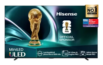 Hisense 100U7Q, LED-Fernseher Mieten - Oft besser als Ratenkauf