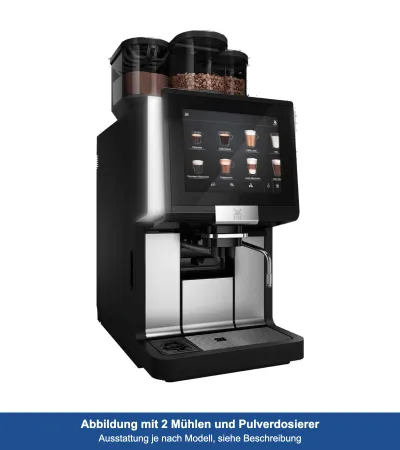 WMF 1500 S+ mit Wassertank mieten, 1 Mühle und Basic Milk