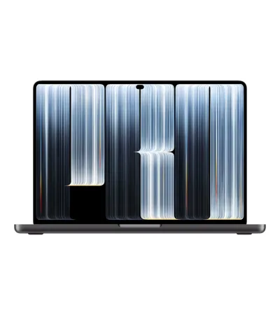 Apple MacBook Pro 14 PROLED XDR M5 Pro Chip mieten, 15-Core CPU 16-Core GPU, 24GB/1TB SSD, Space Schwarz MJ2K4D/A