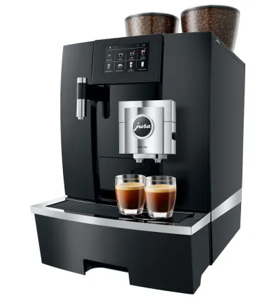 JURA GIGA X8c Aluminium Black (EB) 15570 Festwasser, mieten, auch Neugründung und Startup