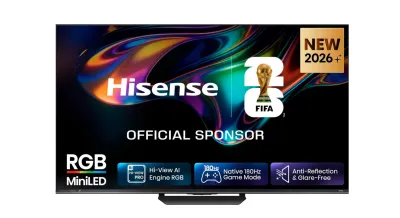 Hisense 85UR8DS RGB MiniLED, LED-Fernseher bei uns mieten statt teuer kaufen