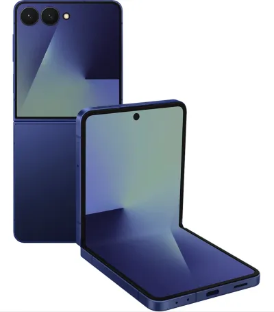 Samsung GALAXY Z Flip7 512GB blau mieten