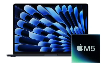 MacBook Air 13 mit M5 Chip mieten - mieten, 16 GB RAM, 512 GB SSD, 10-Core CPU 8-Core GPU, Farbe Mitternacht, MDHE4D/A