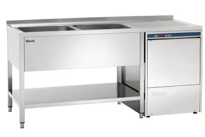 Bartscher Spülcenter 700, B1800 2 Becken LI bei uns mieten