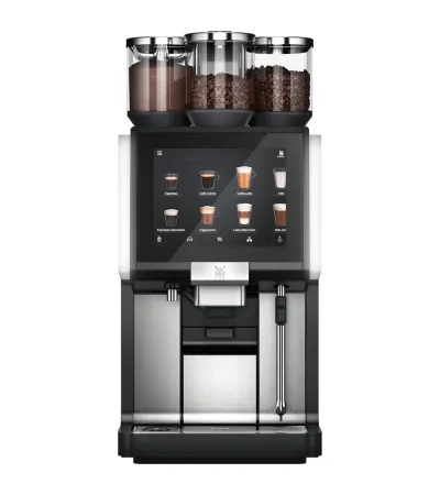 WMF 5000 S+ mit Festwasseranschluss mieten, 2 Mühlen, Schokopulver und Easy Milk, 400 V