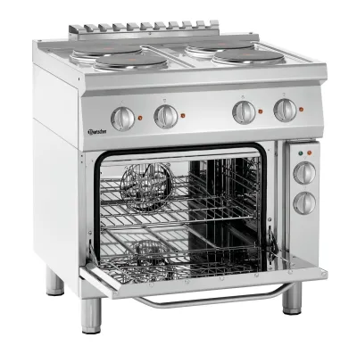Bartscher Elektroherd 700, B800, 4PL, EBO bei uns mieten