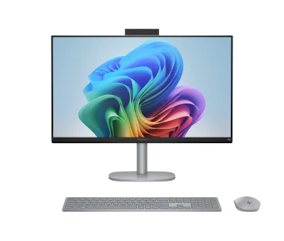 HP OmniStudio X 27-cs1470ng AiO 27" UHD Core Ultra 7 258V 32GB/1TB SSD Win11 BX9J0EA#ABD silber