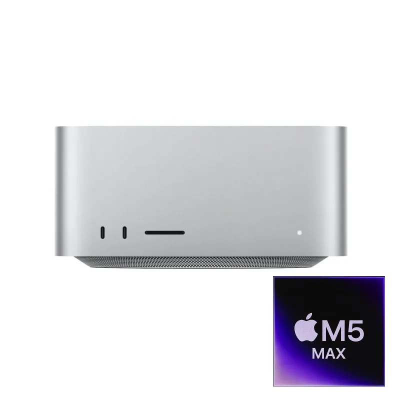 Apple Mac Studio M5 Max mieten, 48GB RAM, 18‑Core CPU und 40‑Core GPU, Kauf Mieten MHL64ZD/A-CTO