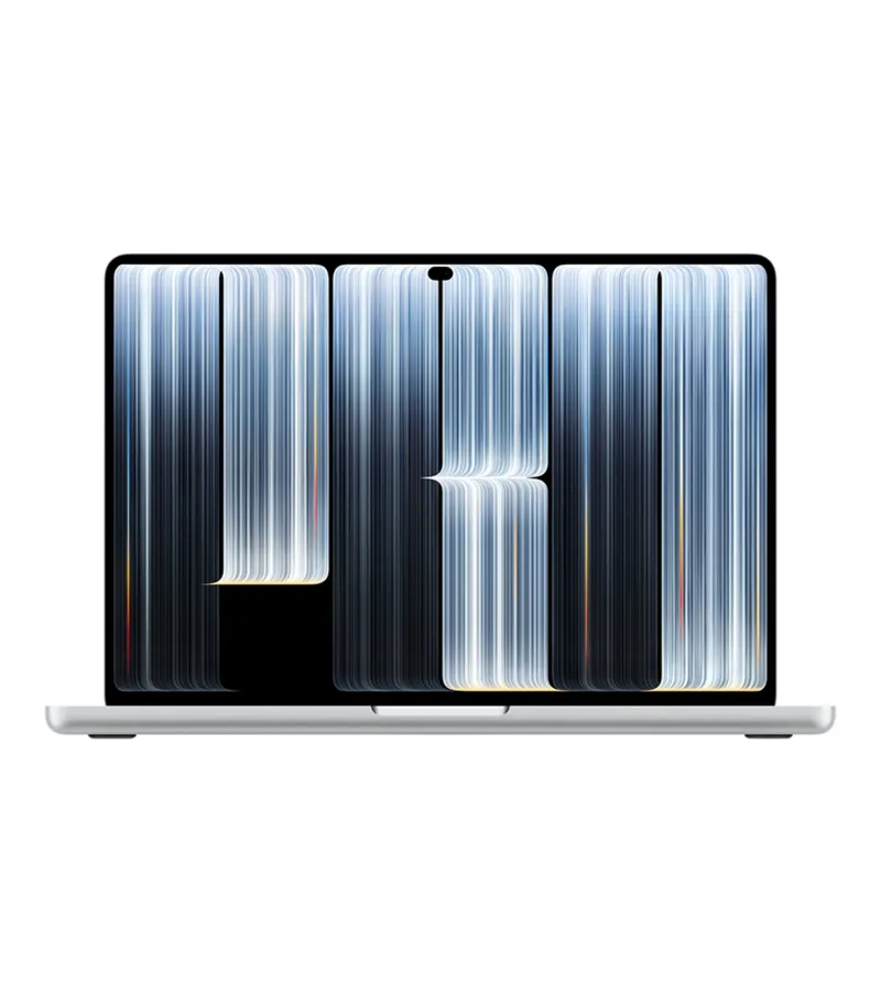 Apple MacBook Pro 14 PROLED XDR M5 Max Chip mieten, 18-Core CPU 32-Core GPU, 36GB/2TB SSD, Silber MJ2J4D/A