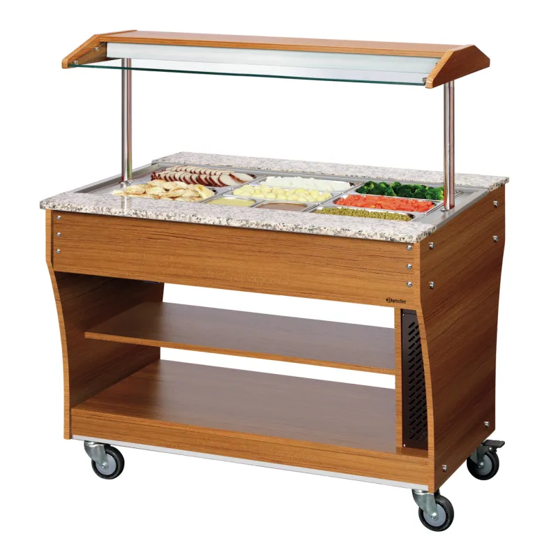 Bartscher Buffetwagen, warm, 3x 1/1GN bei uns mieten