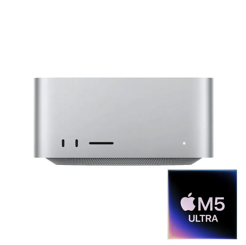 Apple Mac Studio M5 Ultra mieten, 96GB RAM 1TB SSD, 30‑Core CPU und 64‑Core GPU, MHL74ZD/A