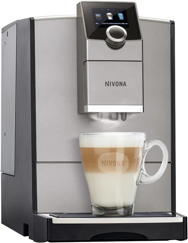 Nivona CafeRomatica NICR 795 mieten, Kaffeevollautomat in Titan/Chrom