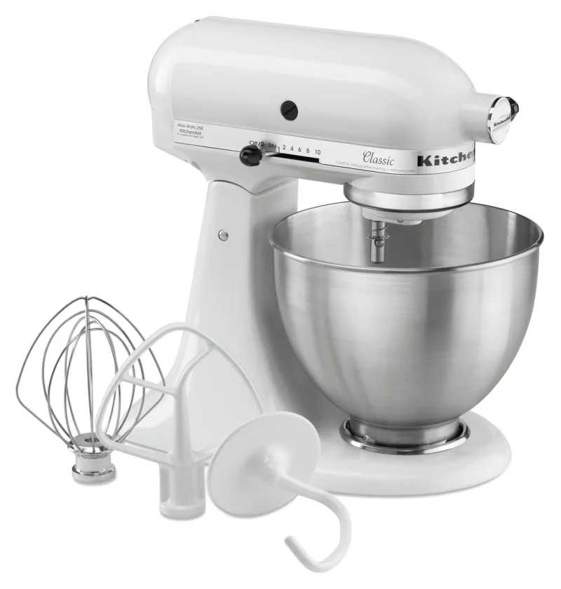 Bartscher KitchenAid 5K45SSEWH, weiß, 4,28L Mieten - Oft besser als Ratenkauf