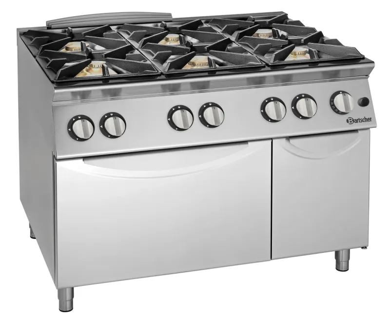 Bartscher Gasherd 900 6 Flammen GBO bei uns mieten