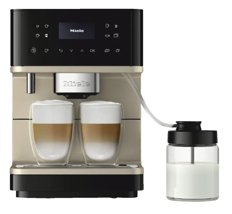 MIELE CM 6360 Milk Perfection Kaffeevollautomat Obsidianschwarz/CleanSteelMetallic mieten