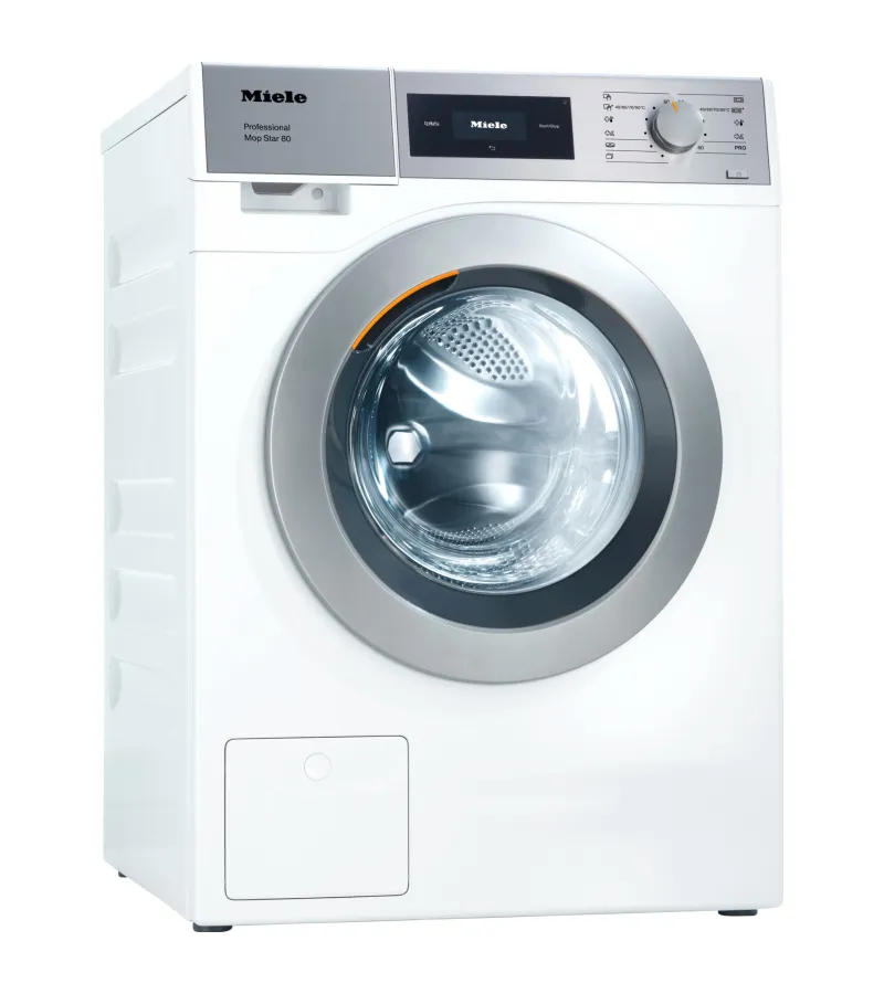 Miele Gewerbewaschmaschine für Gebäudereiniger PWM 508 Mop Star 80 [EL DV-1], 8 kg, Elektro, Lotosweiß mieten