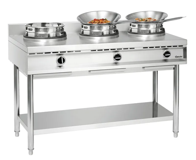 Bartscher Wok-Herd, 3 Brenner mieten